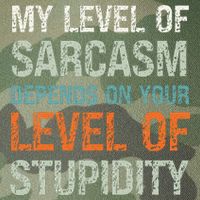 Sarcastic Humor My Level Of Sarcasm Funny Sarcastic Quote Legacy Tie Dye Trucker Hat