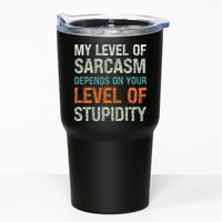 Sarcastic Humor My Level Of Sarcasm Funny Sarcastic Quote Tumbler