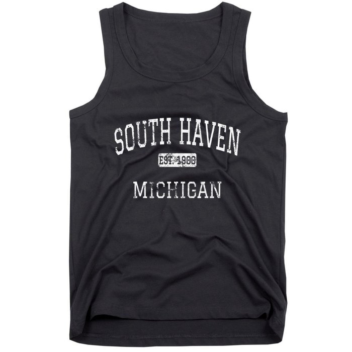 South Haven Michigan Mi Vintage Tank Top