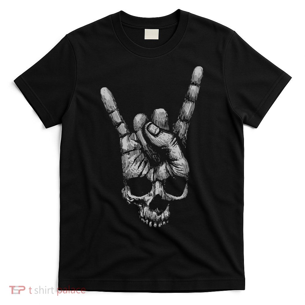 Skull Heavy Metal T-Shirt