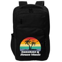 Sunshine & House Music For Raver Edm Impact Tech Backpack
