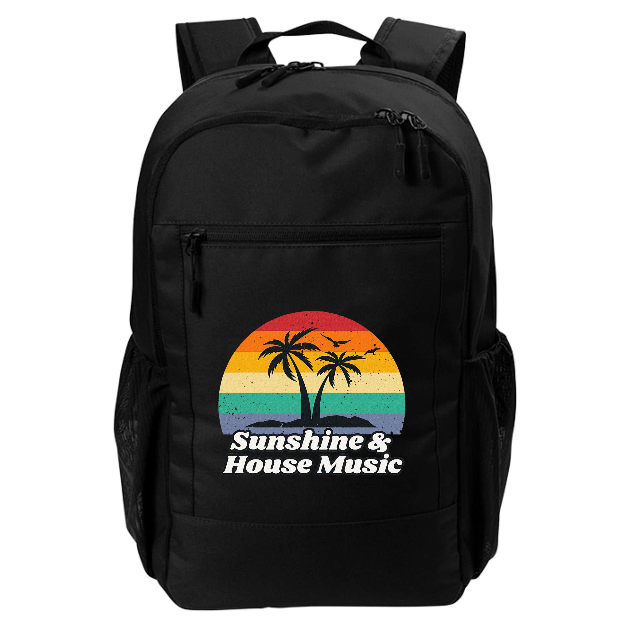 Sunshine & House Music For Raver Edm Backpack