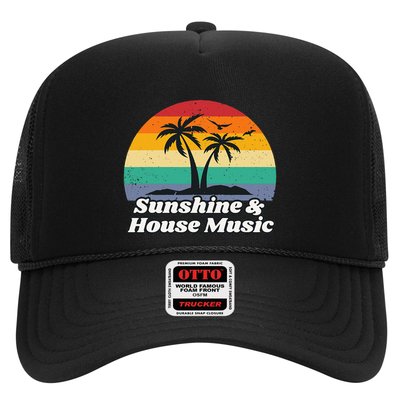 Sunshine & House Music For Raver Edm Trucker Hat