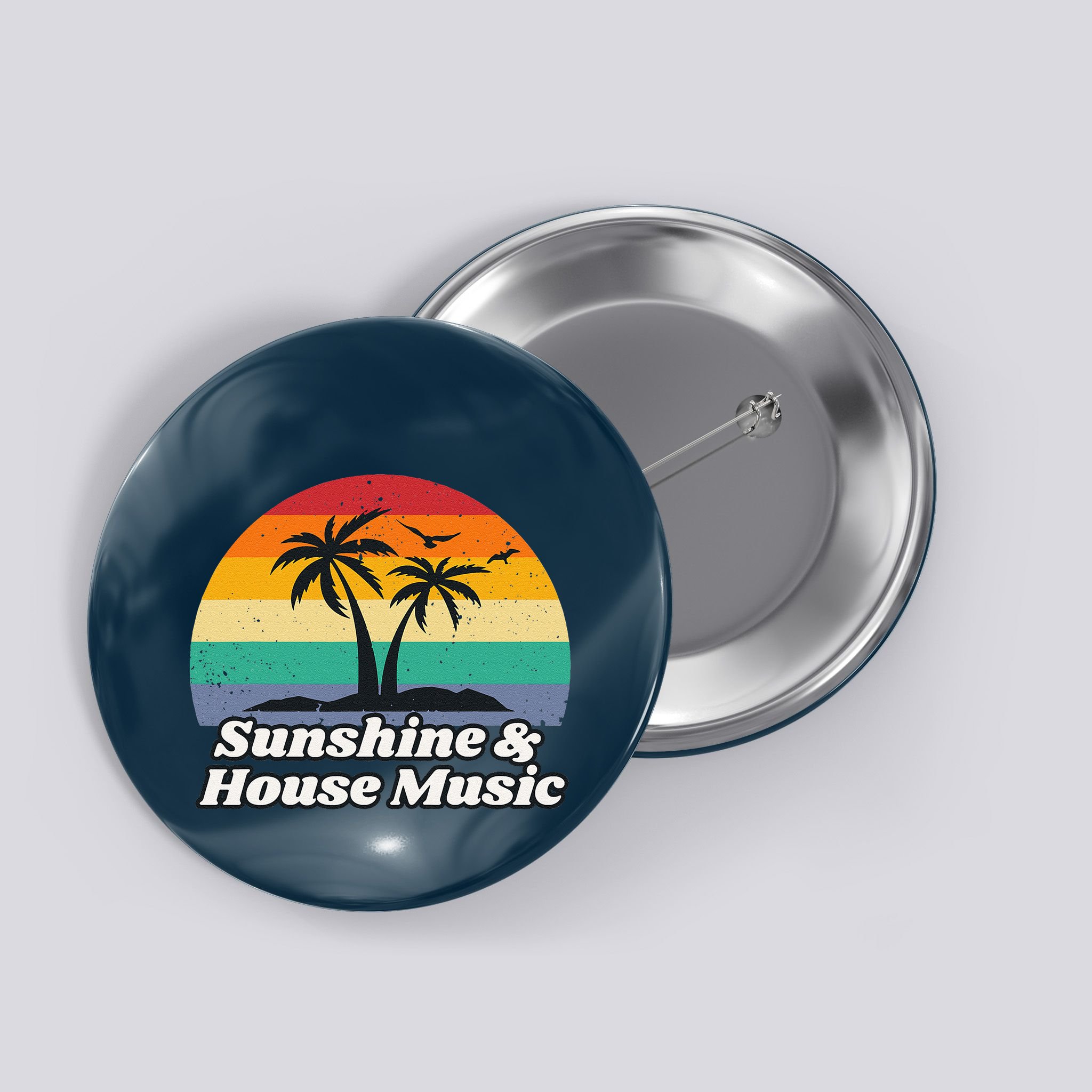 Sunshine & House Music For Raver Edm Button