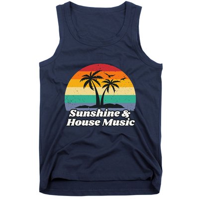 Sunshine & House Music For Raver Edm Tank Top