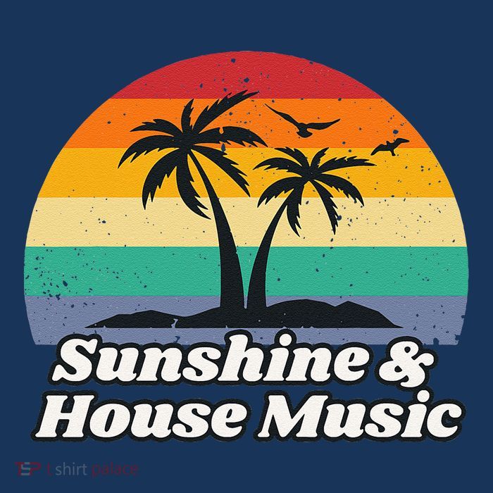 Sunshine & House Music For Raver Edm Kids T-Shirt