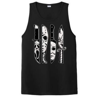 Scary Horror Movies Halloween Costume Gift PosiCharge Competitor Tank