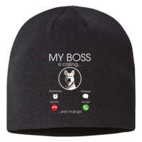 Siberian Husky My Boss Sustainable Beanie