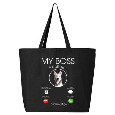 Siberian Husky My Boss 25L Jumbo Tote