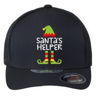 SantaS Helper Matching Christmas Elf Flexfit Unipanel Trucker Cap