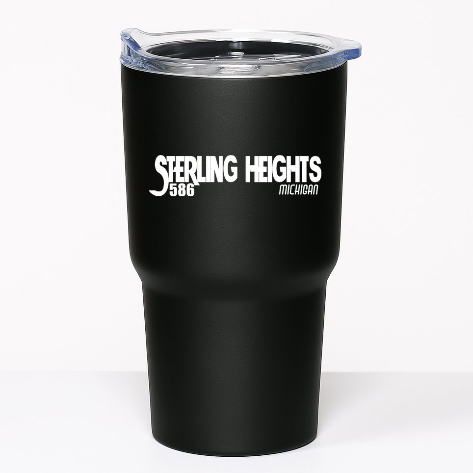 Sterling Heights Michigan 586 Tumbler