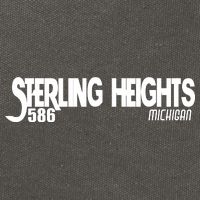 Sterling Heights Michigan 586 Cotton Canvas Backpack