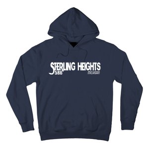 Sterling Heights Michigan 586 Hoodie