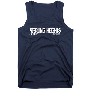 Sterling Heights Michigan 586 Tank Top