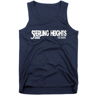 Sterling Heights Michigan 586 Tank Top