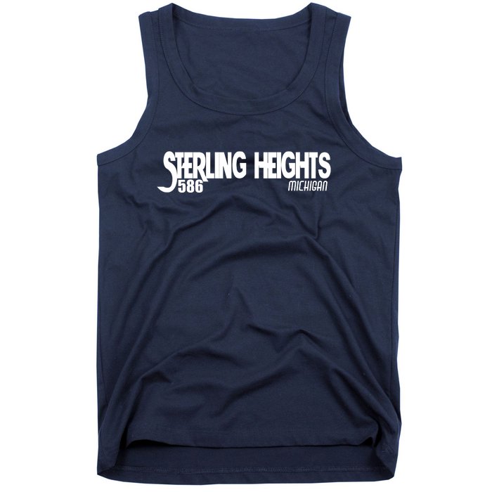 Sterling Heights Michigan 586 Tank Top