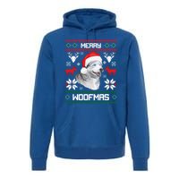 Siberian Husky Merry Woofmas Gift For Christmas Clothes Xmas Gift Premium Hoodie