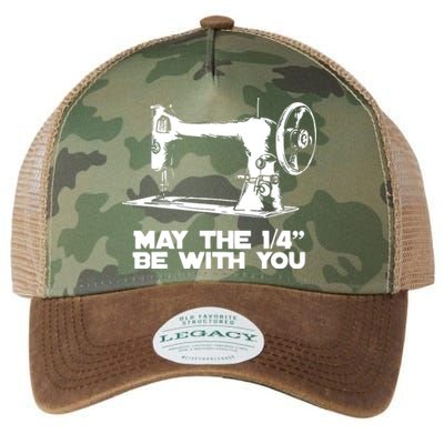 Sewing Humor May The 14 Be With You Funny Sewing Legacy Tie Dye Trucker Hat