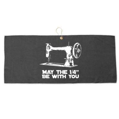 Sewing Humor May The 14 Be With You Funny Sewing Large Microfiber Waffle Golf Towel