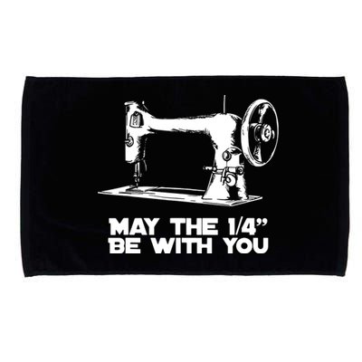 Sewing Humor May The 14 Be With You Funny Sewing Microfiber Hand Towel