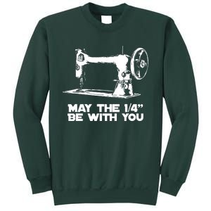 Sewing Humor May The 14 Be With You Funny Sewing Sweatshirt