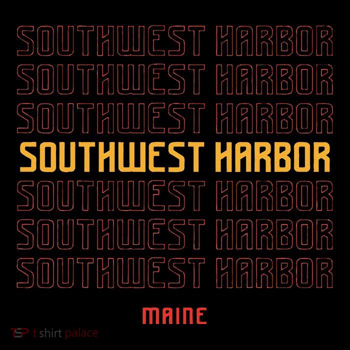 Southwest Harbor Maine 16 in Basic Backpack