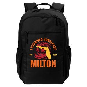 Survived Hurricane Milton Stay Strong Florida Daily Commute Backpack