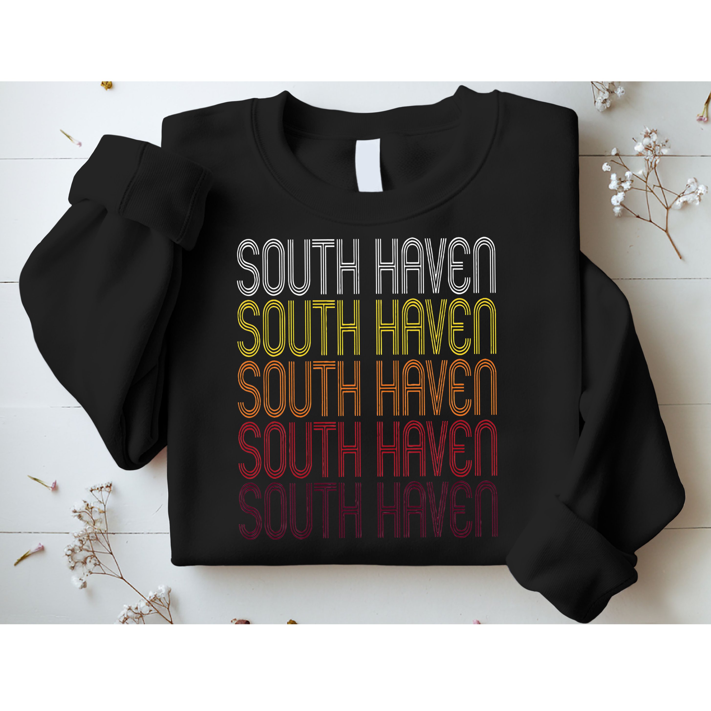 South Haven Mi Vintage Style Michigan Sweatshirt