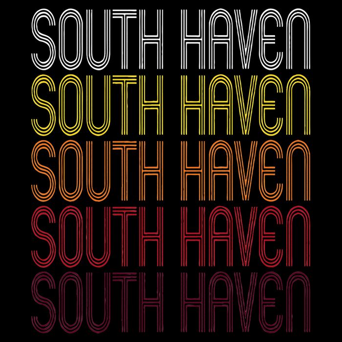 South Haven Mi Vintage Style Michigan Sweatshirt