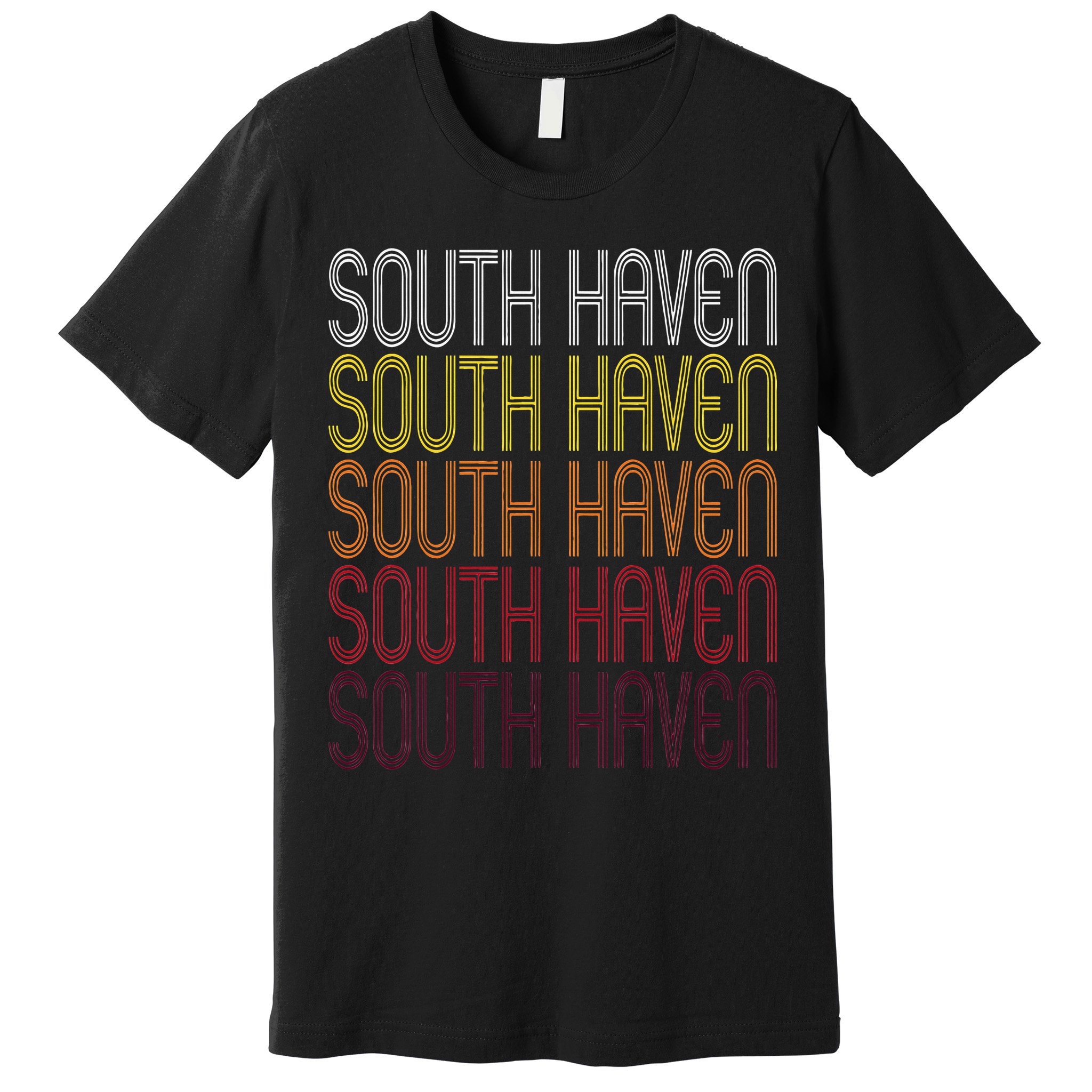 South Haven Mi Vintage Style Michigan Premium T-Shirt