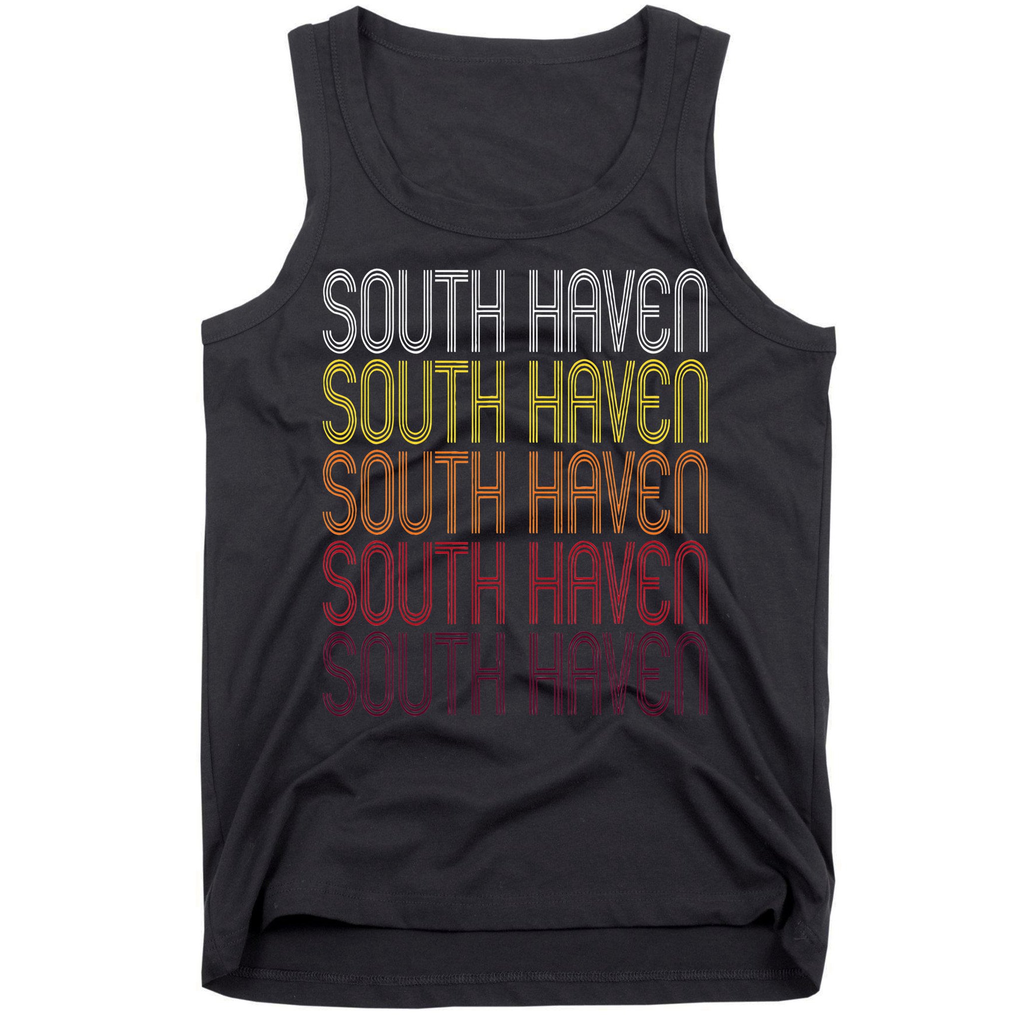 South Haven Mi Vintage Style Michigan Tank Top