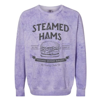 Steamed Hams Meme Colorblast Crewneck Sweatshirt