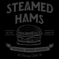 Steamed Hams Meme Cropped Pullover Crew