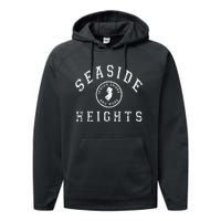 Seaside Heights Nj Jersey New Jersey Performance Fleece Hoodie