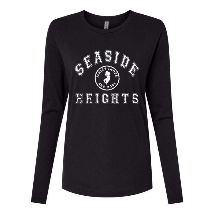 Seaside Heights Nj Jersey New Jersey Womens Cotton Relaxed Long Sleeve T-Shirt