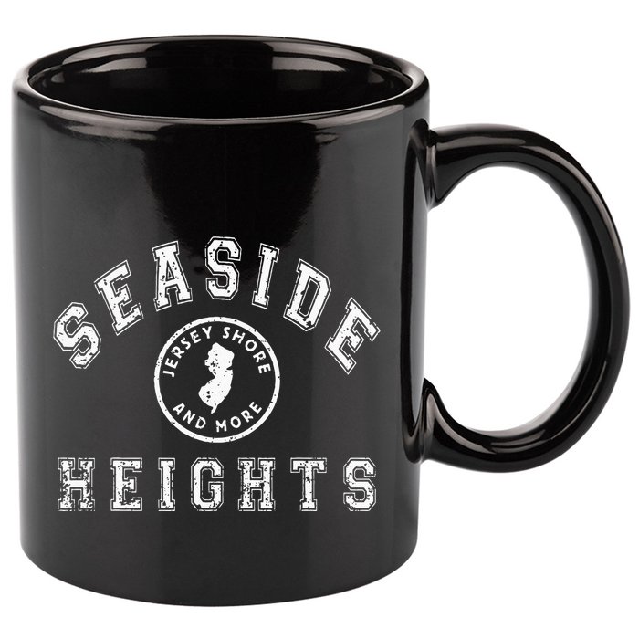 Seaside Heights Nj Jersey New Jersey 11oz C Handle Ceramic Mug