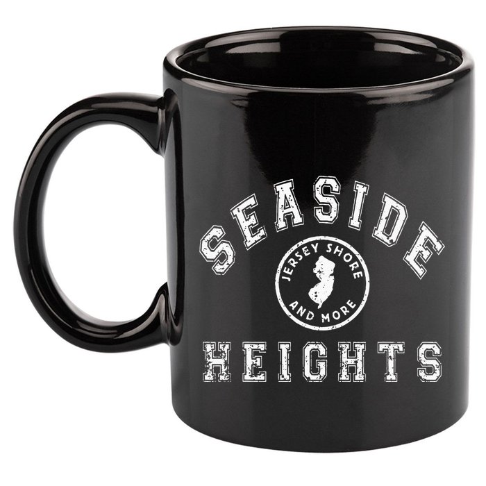 Seaside Heights Nj Jersey New Jersey 11oz C Handle Ceramic Mug