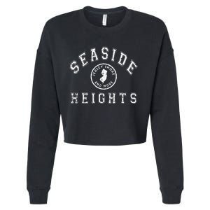 Seaside Heights Nj Jersey New Jersey Cropped Pullover Crew