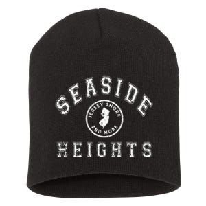 Seaside Heights Nj Jersey New Jersey Short Acrylic Beanie