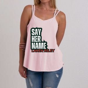 Say Her Name Laken Riley Women's Strappy Tank