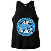 Say His Name And He Appears Joe Hendry Ladies PosiCharge Tri-Blend Wicking Tank