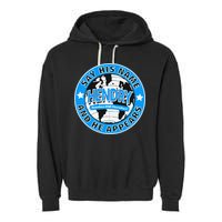 Say His Name And He Appears Joe Hendry Garment-Dyed Fleece Hoodie