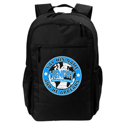 Say His Name And He Appears Joe Hendry Daily Commute Backpack