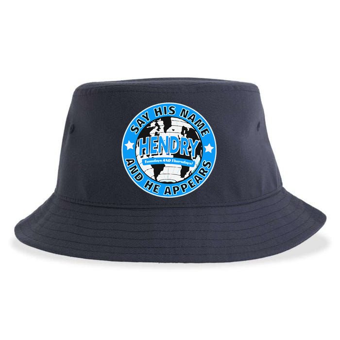 Say His Name And He Appears Joe Hendry Sustainable Bucket Hat