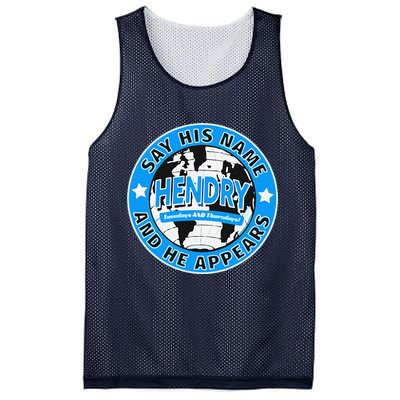Say His Name And He Appears Joe Hendry Mesh Reversible Basketball Jersey Tank