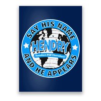 Say His Name And He Appears Joe Hendry Poster