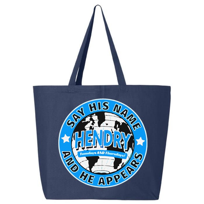 Say His Name And He Appears Joe Hendry 25L Jumbo Tote