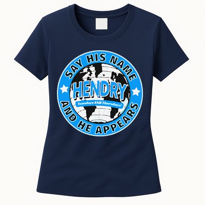 Say His Name And He Appears Joe Hendry Womens T-Shirt