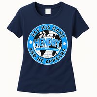 Say His Name And He Appears Joe Hendry Womens T-Shirt