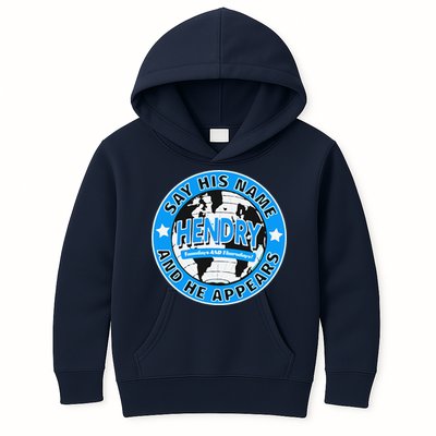 Say His Name And He Appears Joe Hendry Kids Hoodie